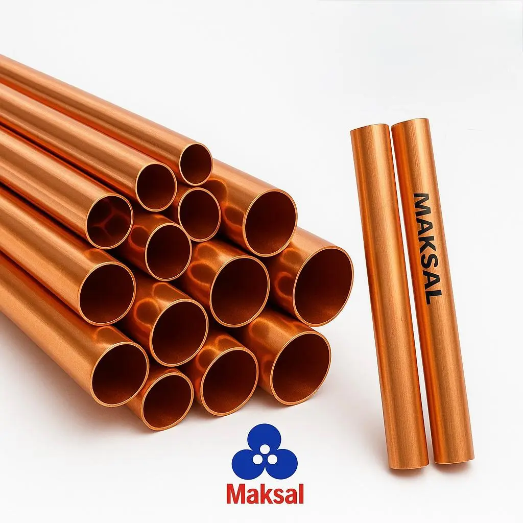 Maksal Hard Drawn Copper Tube (Length)