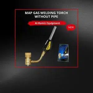 360° Rotating MAP Gas Welding Torch – self-igniting hose-free torch for professional HVAC and brazing use