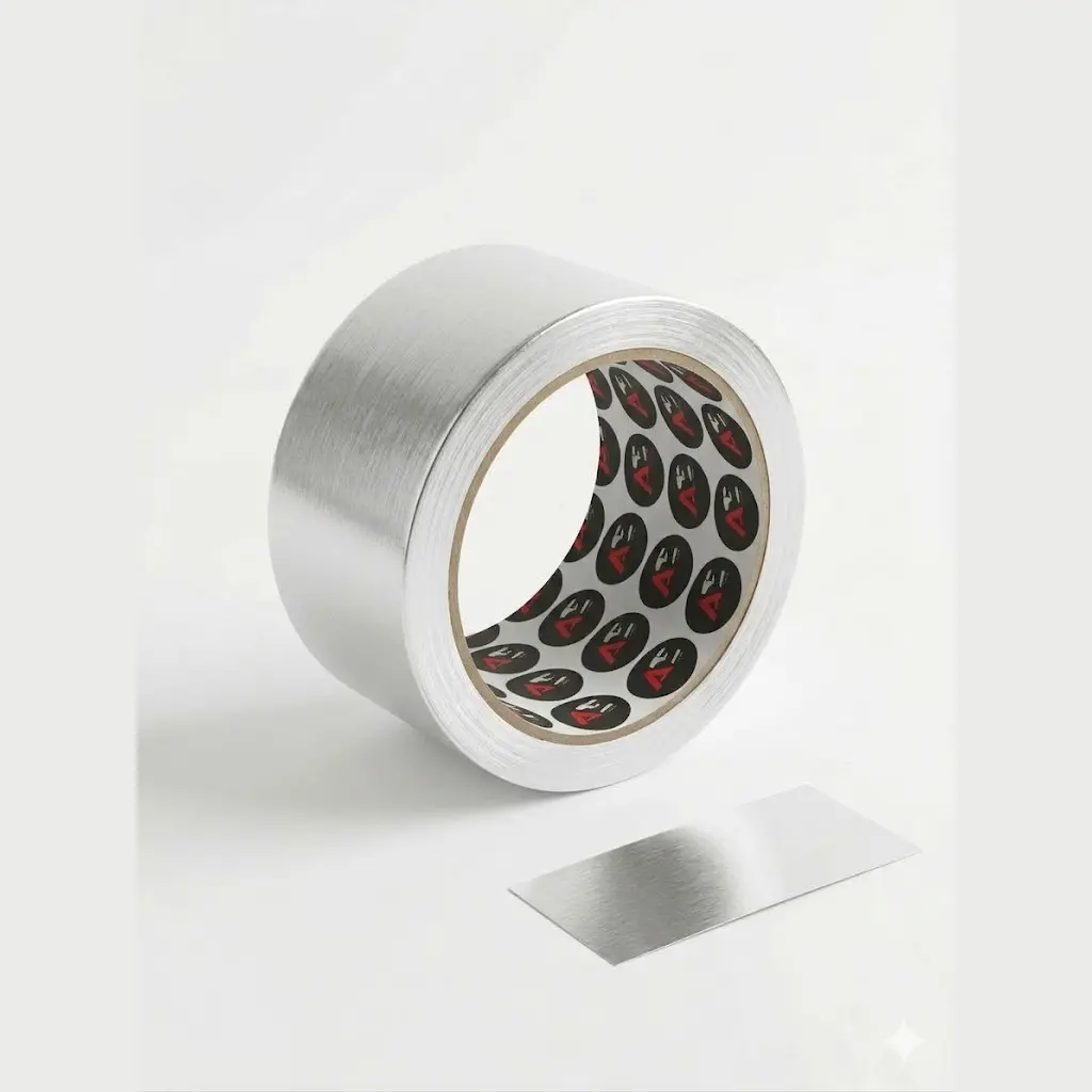 ARE aluminum foil HVAC tape used for sealing air ducts, pipes, and insulation in heating and cooling systems.