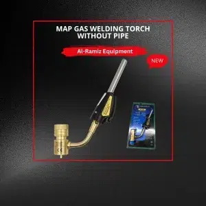 360° Rotating MAP Gas Welding Torch – Self-Igniting, Hose-Free,
