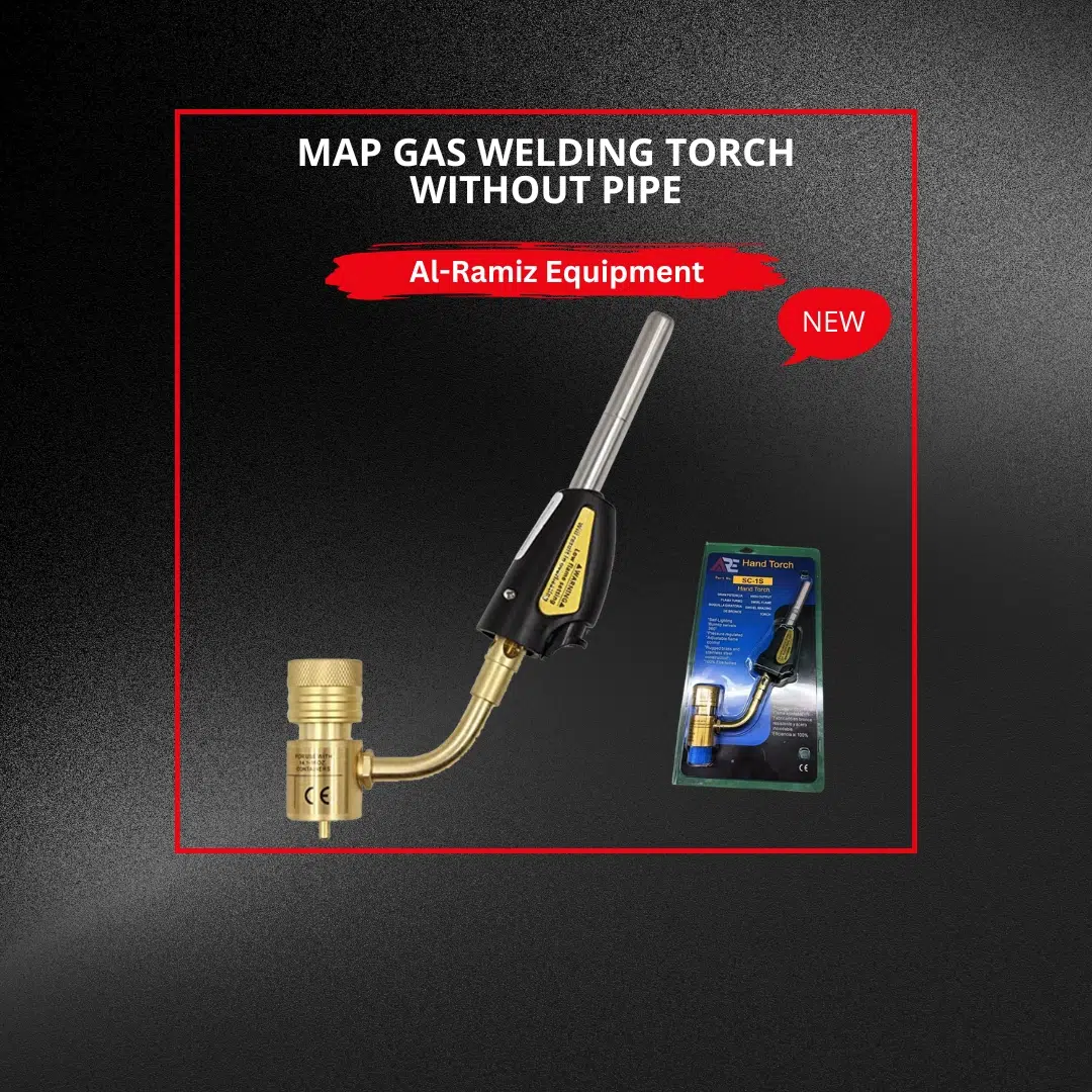 360° Rotating MAP Gas Welding Torch – Self-Igniting, Hose-Free,