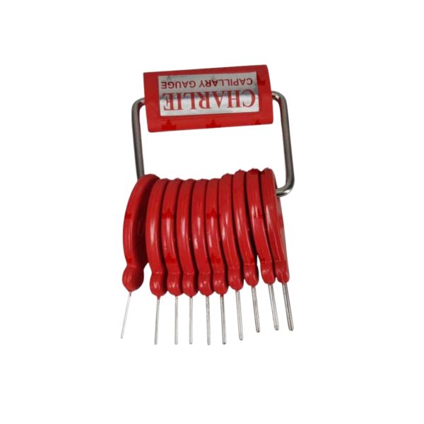 10-Piece Charlie Capillary Gauge Red - Image 2