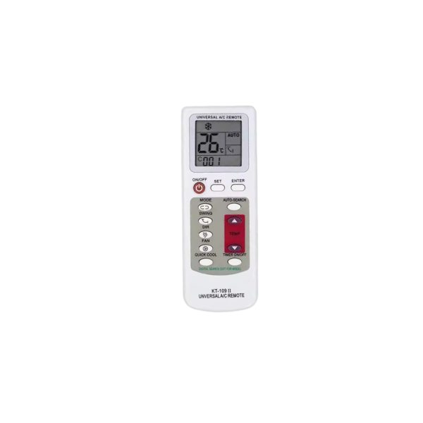 Universal AC Remote kt-109 White - Image 2