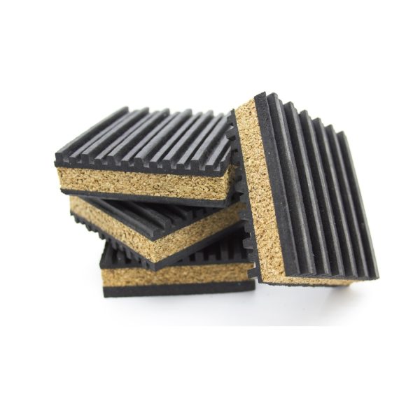 Rubber Pads with Cork