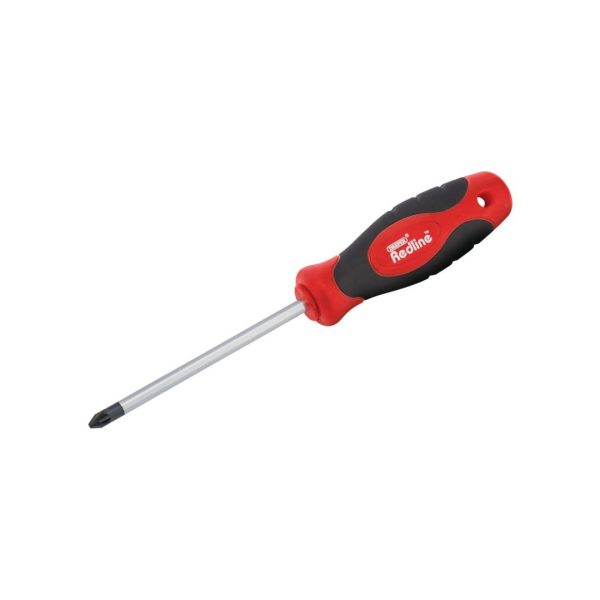 Two Way Soft Grip Screwdriver Red 150millimeter - Image 2