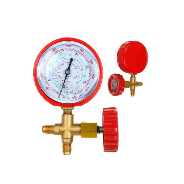 High Precision Digital Pressure Gauge Refrigerant Device, Manifold Gauge Valve