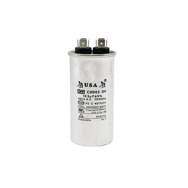 12.5UF 450V Capacitor Air Conditioner motor run capacitor