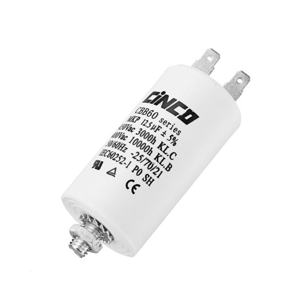 12.5UF 450V Capacitor Air Conditioner motor run capacitor - Image 2