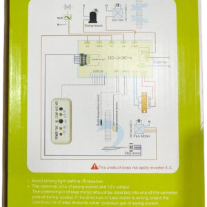 Universal AC Remote Control System QD-UO3C+