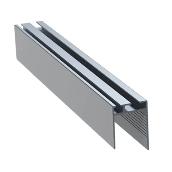 ALUMINIUM INVISIBLE FLANGE 20MMX4MTR - Image 2