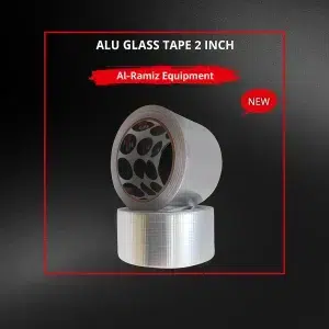 ARE Alu Glass Tape – high-temperature aluminum fiberglass tape for HVAC insulation and duct sealing