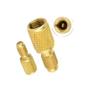 Adapter R-410 for HVAC manifold gauges and high-pressure systems
