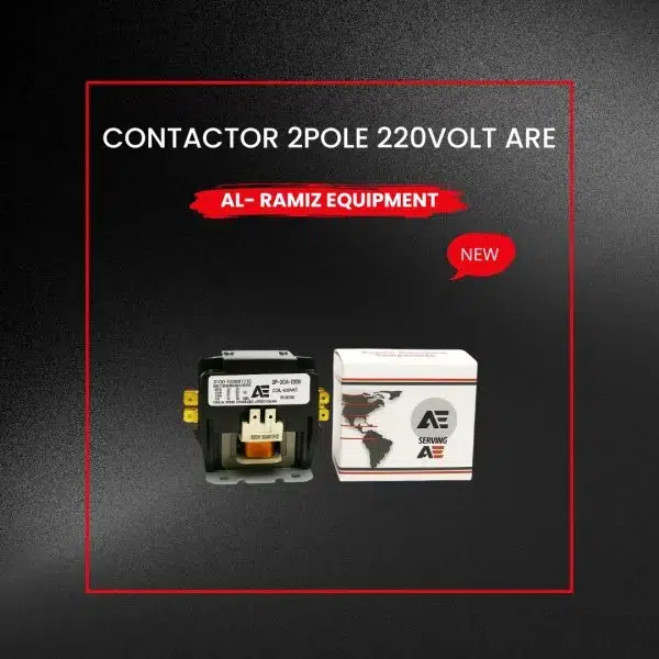 ARE Contactor 2 Pole 220 Volt – reliable electrical contactor for HVAC, compressor, and motor control