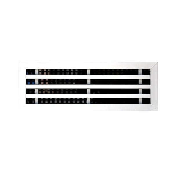 4SLOT RETURN GRILL 2000MMX150MM NECK (BLACK COLO R) - Image 2