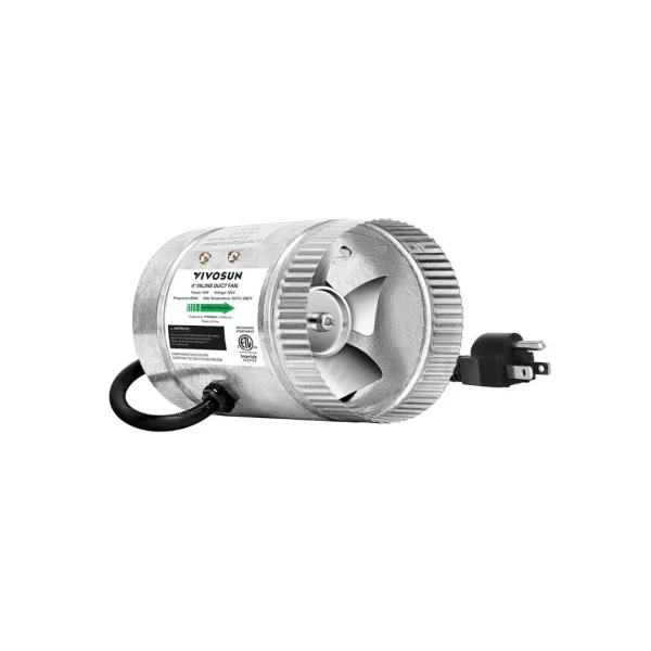 DUCT IN LINE FAN METAL