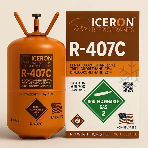 Iceron R‑407C Refrigerant Gas