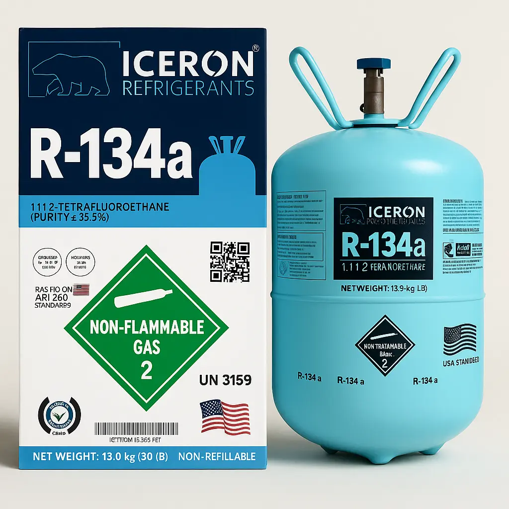 Iceron R‑134a Refrigerant Gas