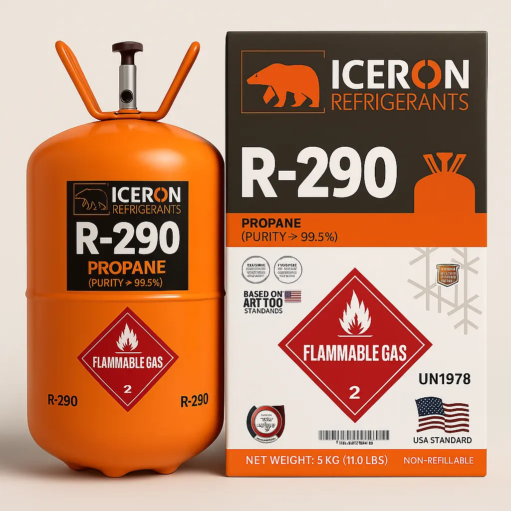 Iceron R‑290 Refrigerant Gas