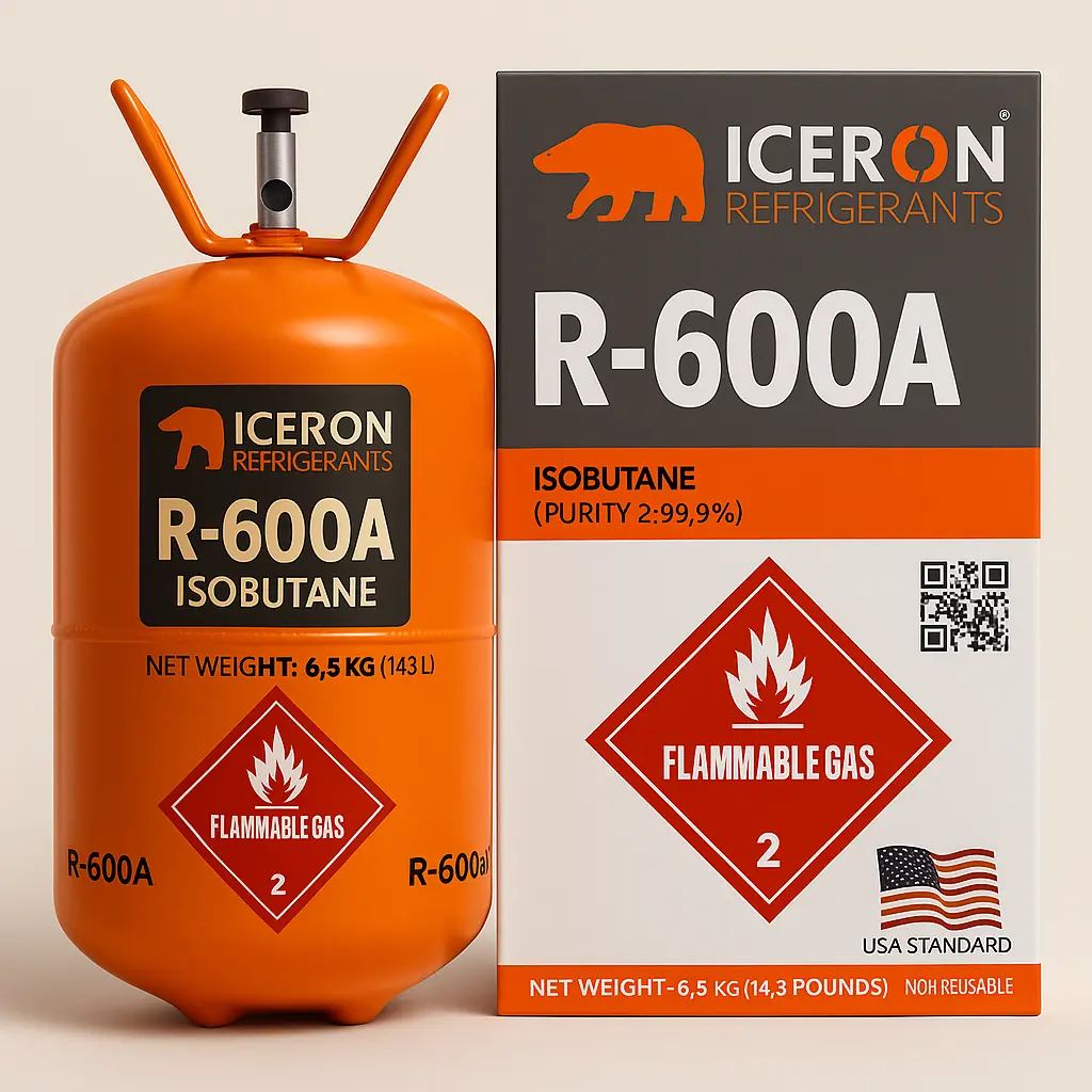 Iceron R-600a Refrigerant Gas