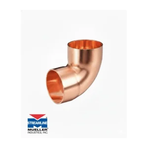 MUELLER USA Streamline Copper Elbow (Various Sizes & Angles: 3/8″ to 1 1/8″ | 45° & 90°)