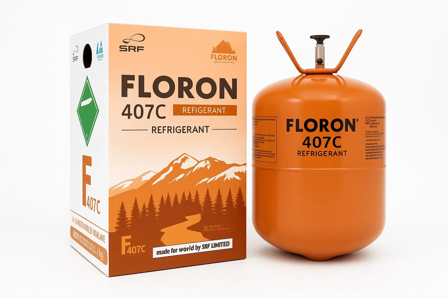 FLORON REFRIGERANT GAS R-407