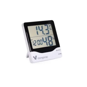 THERMO HYGROMETER CLOCK 3 IN 1 GERMANY