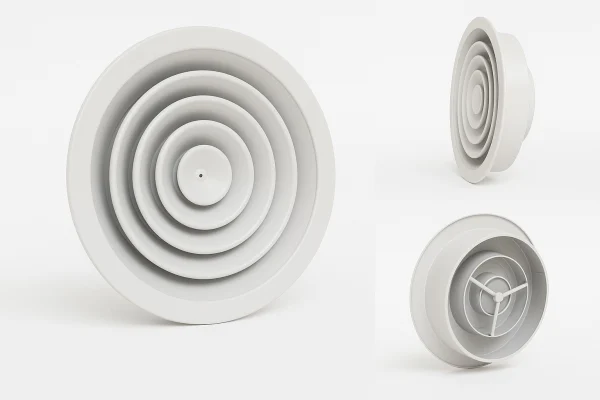 Round Duct Return Diffuser