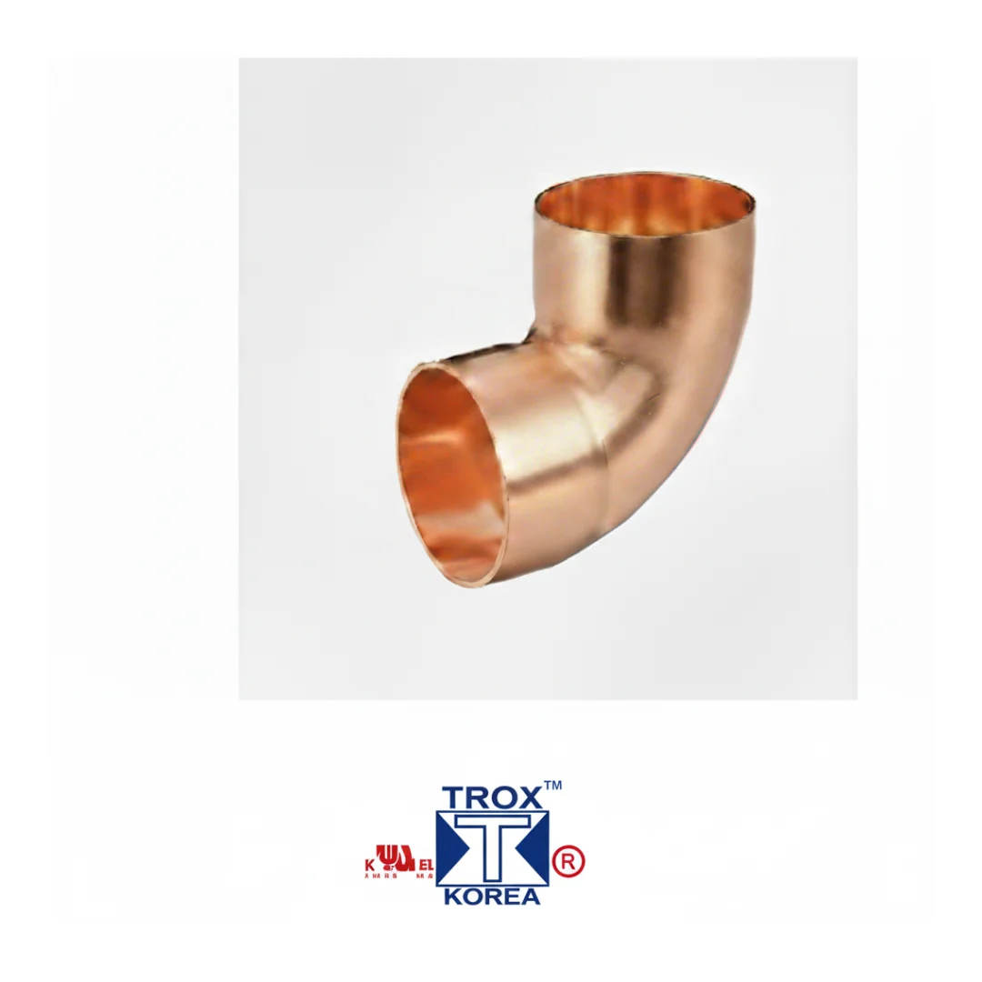 TROX Copper Elbow (Various Sizes & Angles 38″ to 1 18″ 45° & 90°)