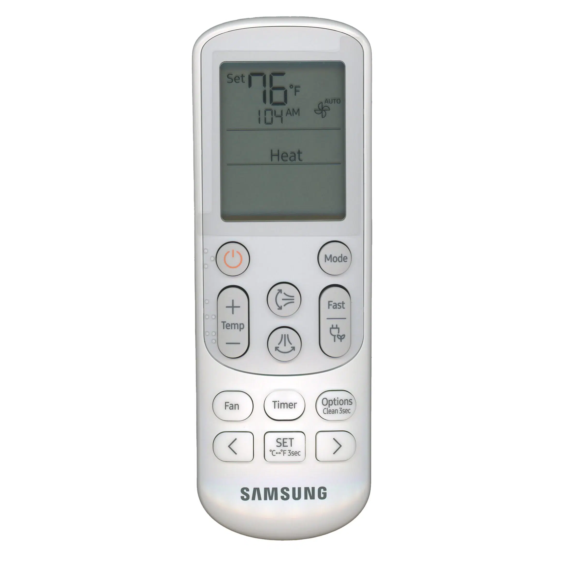 Samsung A/C remote control compatible with Samsung air conditioners