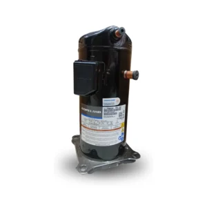 Copeland ZR68KCE-TFD-522 three-phase scroll compressor for commercial air conditioning systems.
