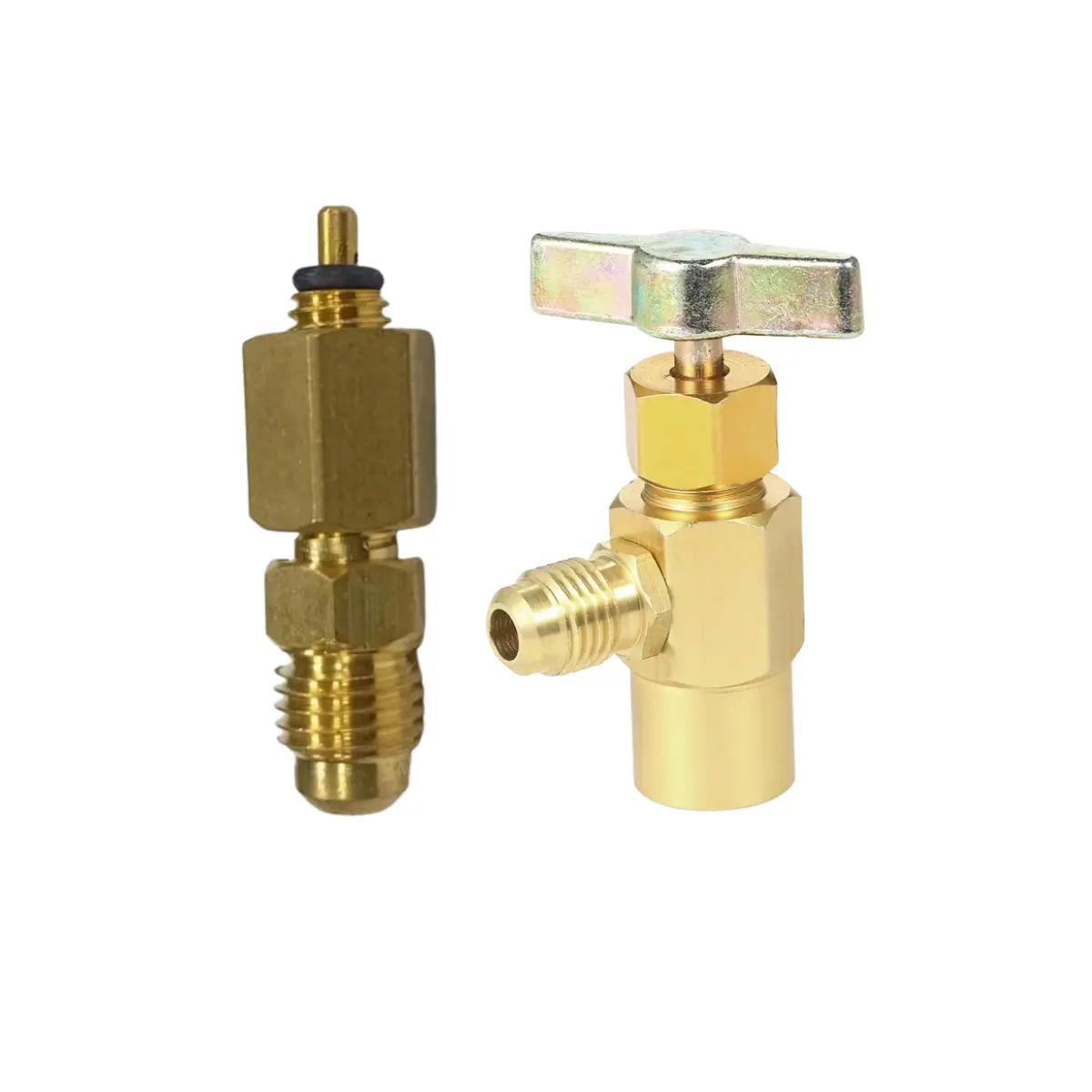 Can Tap Valve CT-340 with metal T handle for disposable refrigerant cans